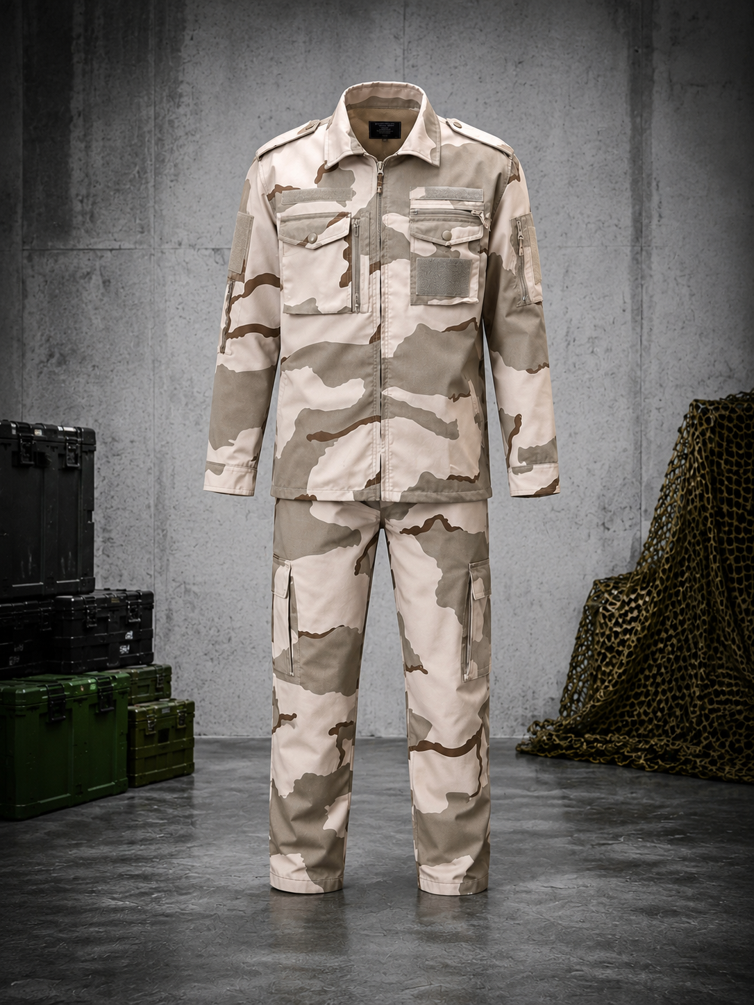 Desert Tactical Combat Uniform Set