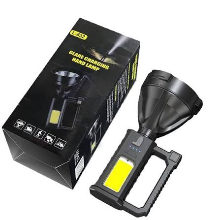 Handheld Spotlight Camping Light Strong Light Flashlight