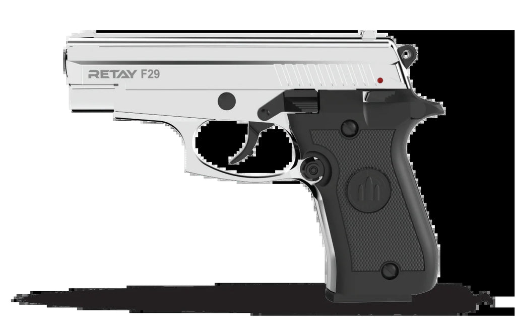RETAY F29 BLANK GUN - SHINY CHROME