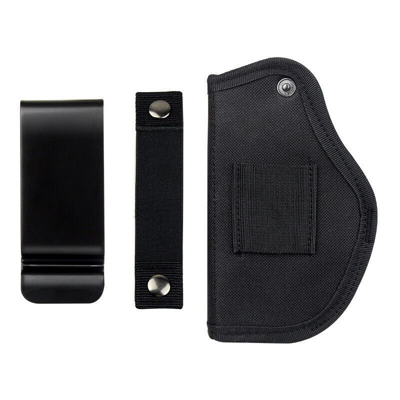 Tactical Gun Holster Concealed Carry Holster Belt Metal Clip Pistol Holster